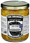 The Brinery Sea Stag Turmeric and Seaweed Sauerkraut , 16 Ounce -- 6 per case