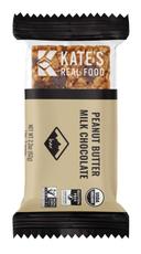 Kates Organic Peanut Butter Milk Chocolate Tram Bar, 2.2 Ounce -- 12 per case