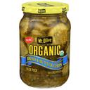 Mt Olive Organic Bread and Butter Chips, 16 Fluid Ounce -- 6 per case