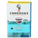Camerons Single Serve Colombian Coffee Medium Roast EcoPods, 4.33 Ounce -- 6 per case