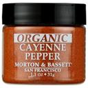 Morton and Bassett Spices Organic Cayenne Pepper, 1.1 Ounce -- 3 per case