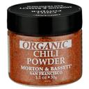 Morton and Bassett Spices Organic Chili Powder, 1.1 Ounce -- 3 per case