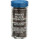 Morton and Bassett Whole Black Peppercorn, 2.1 Ounce -- 3 per case