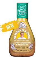 Newmans Own Garlic Vinaigrette and Marinade Dressing, 16 Ounce -- 6 per case