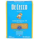 De Cecco No.78 Ancini Di Pepe Pasta, 16 Ounce -- 20 per case