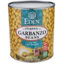 Eden Organic Garbanzo Beans, 108 Ounce -- 6 per case