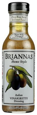 Brainnas Italian Vinaigrette Dressing, 12 Ounce -- 6 per case