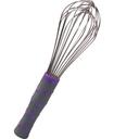 Vollrath 47002 Stainless Steel Piano Whip with Nylon Handle, 10 inch Length