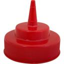 Vollrath 4913-02 Traex Red Single Tip Replacement Cap for Wide Mouth Squeeze Dispenser