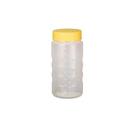 Vollrath 4961-1308 Traex Dripcut Clear Dredge with Large Hole Yellow Lid, 16 Ounce
