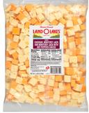 Land O Lakes Yellow Mild Cheddar Cheese Cube, 5 Pound -- 4 per case.