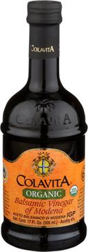 Colavita Organic Balsamic Vinegar, 17 Ounce -- 6 per case