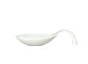 Schonwald Signature White Porcelain Spoon Bowl, 6.25 x 3.875 inch -- 12 per case.