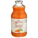 Lakewood Organic Pure Carrot with Lemon Juice, 32 Fluid Ounce -- 6 per case