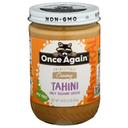 Once Again Natural Creamy Sesame Tahini, 16 Ounce -- 6 per case