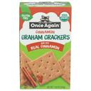 Once Again Real Cinnamon Graham Cracker, 7.93 Ounce -- 6 per case