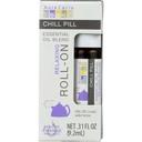 Aura Cacia Relaxing Chill Pill Essential Oil Blend Roll On, 0.31 Fluid Ounce -- 4 per case