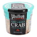 Phillips Chefs Select Crab Meat, 16 Ounce Plastic Tub -- 6 per case