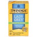 Twinings Lady Grey Decaffeinated Black Tea, 20 tea bags -- 6 per case