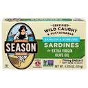 Season Skinless and Boneless Sardine in Extra Virgin Olive Oil, 4.375 Ounce -- 12 per case