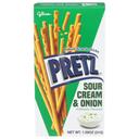 Glico Pretz Sour Creme and Onion Baked Snack Stick, 1.09 Ounce -- 10 per case