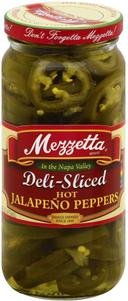 Mezzetta Sliced Hot Jalapeno Pepper, 16 Ounce -- 6 per case