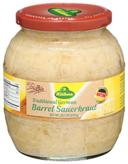 Kuhne Barrel Sauerkraut, 28.5 Ounce -- 6 per case