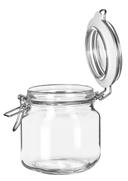 Libbey 17209925 Garden Jar with Clamp Lid, 25.25 Ounce -- 6 per case.