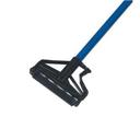 Carlisle 4166414 Sparta Spectrum Quik-Release Blue Fiberglass Mop Handle Only, 60 inch Long