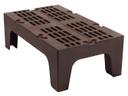 Cambro Slotted Top Dunnage Rack, Dark Brown, 30 inch.