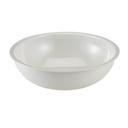 White Cambro Camwear Round Ribbed Bowl, 1.65 Quart -- 12 per case.