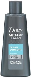 Dove Men Plus Care Clean Comfort Body Wash, 3 Ounce -- 24 per case