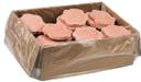Double Red Provisions Ground Beef Patty, 4 Ounce -- 60 per case.
