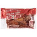 Otis Spunkmeyer Cinnamon Crumb Loaf Cake, 4 Ounce -- 24 per case