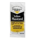 Gourmet Table Yellow Mustard, 4.5 Gram Pouch - 500 per case