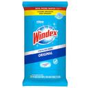 Windex Original Glass Cleaning Wipes - 38 count per pack -- 12 packs per case
