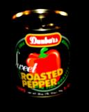 Dunbars Roasted Red Pepper Strips - 28 oz. can, 12 cans per case