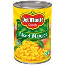 Del Monte Diced Mangos In Extra Light Syrup, 15 Ounce -- 12 per case.