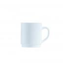 Cardinal International Arcoroc Opal Restaurant White Mug, 8 Ounce -- 36 per case.
