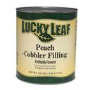 Lucky Leaf Peach Cobble Fillin,112 Ounce -- 6 per case.