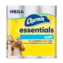 Charmin Essentials Soft 2 Ply Toilet Paper, 215 Square Foot -- 3 per case