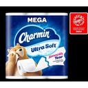 Charmin Ultra Soft Dry Unscented Toilet Tissue, 97.5 Square Foot -- 8 per case