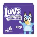 Luvs Platinum Size 6 Diaper - Jumbo Pack, 20 count - 4 per case
