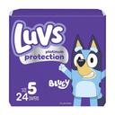 Luvs Platinum Size 5 Diaper - Jumbo Pack, 24 count - 4 per case