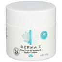 Derma E Tea Tree and Vitamin E Relief Creme, 4 Ounce