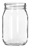 Libbey 92103 Glass Drinking Jar, 16 Ounce -- 12 per case.
