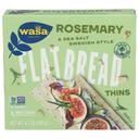 Wasa Rosemary and Sea Salt Flatbread Thins, 6.7 Ounce -- 10 per case