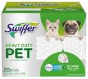 Swiffer Pet Heavy Duty Dry Sweeping Cloths, 20 count per pack -- 4 per case