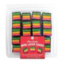 Cookies United Italian Rainbow Mini Layer Cakes, 13 Ounce -- 12 per case