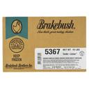 Brakebush Panko Select J Crumb Line Flow Chicken Tenderloin, 10 Pound.